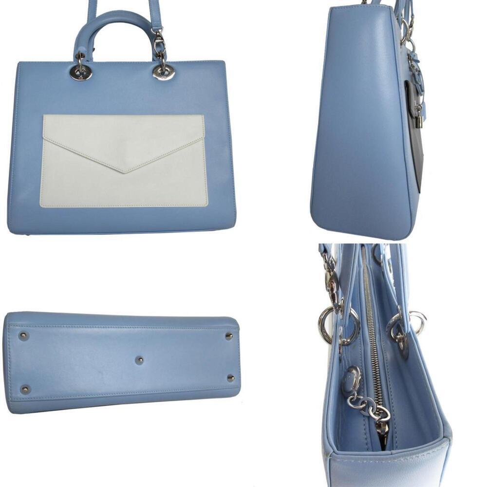 CHRISTIAN DIOR Black Leather Shoulder Bag - Picture 3 of 5